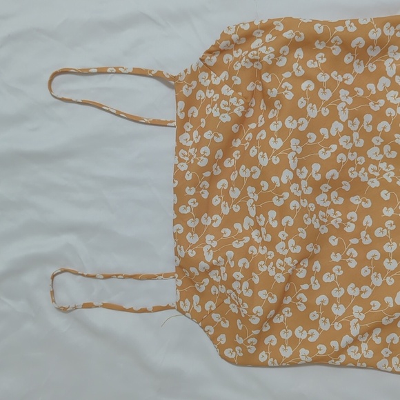 Princess Polly Jade Basin Mini Dress, Color Mustard Size 4 - Picture 9 of 16